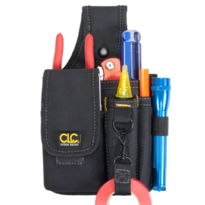 CLC Custom Leathercraft 1501 Poly Tool and Cell Phone Holder 4-pocket for sale online
