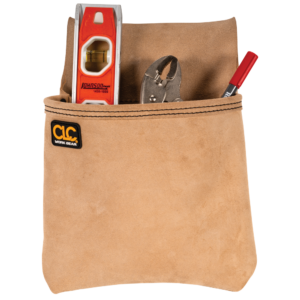 Single Pocket Suede Tool Pouch