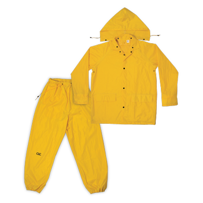 3 Piece Medium-Weight Polyester Rain Suit