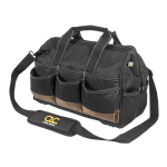 16" Tool Bag with Top-Side Plastic Parts Tray - Image 3