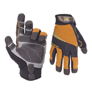 Large CLC Custom Leather Craft 140L Flexgrip Fingerless Pro Framer XC™ Gloves 