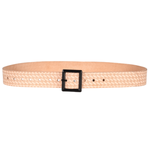 1-3/4" Embossed Leather Belt