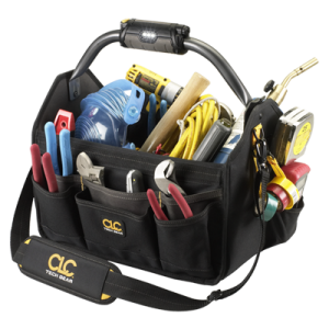 CLC Custom Leathercraft L258 TECHGEAR Roller Tool Bag With Lighted Handle for sale online 