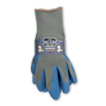 Latex Dip Gripper Gloves, 3-Pack